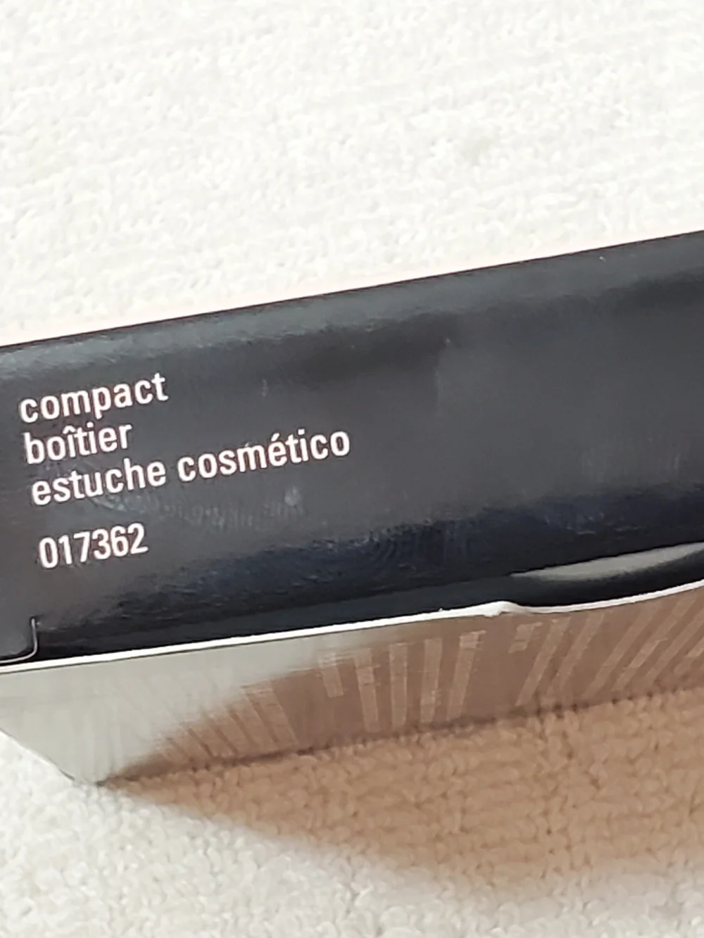 Mary Kay Black Magnetic Compact Mirror 017362 Unfilled NIB Refillable Cosmetic